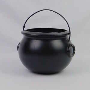 Black Cauldron Halloween Pail